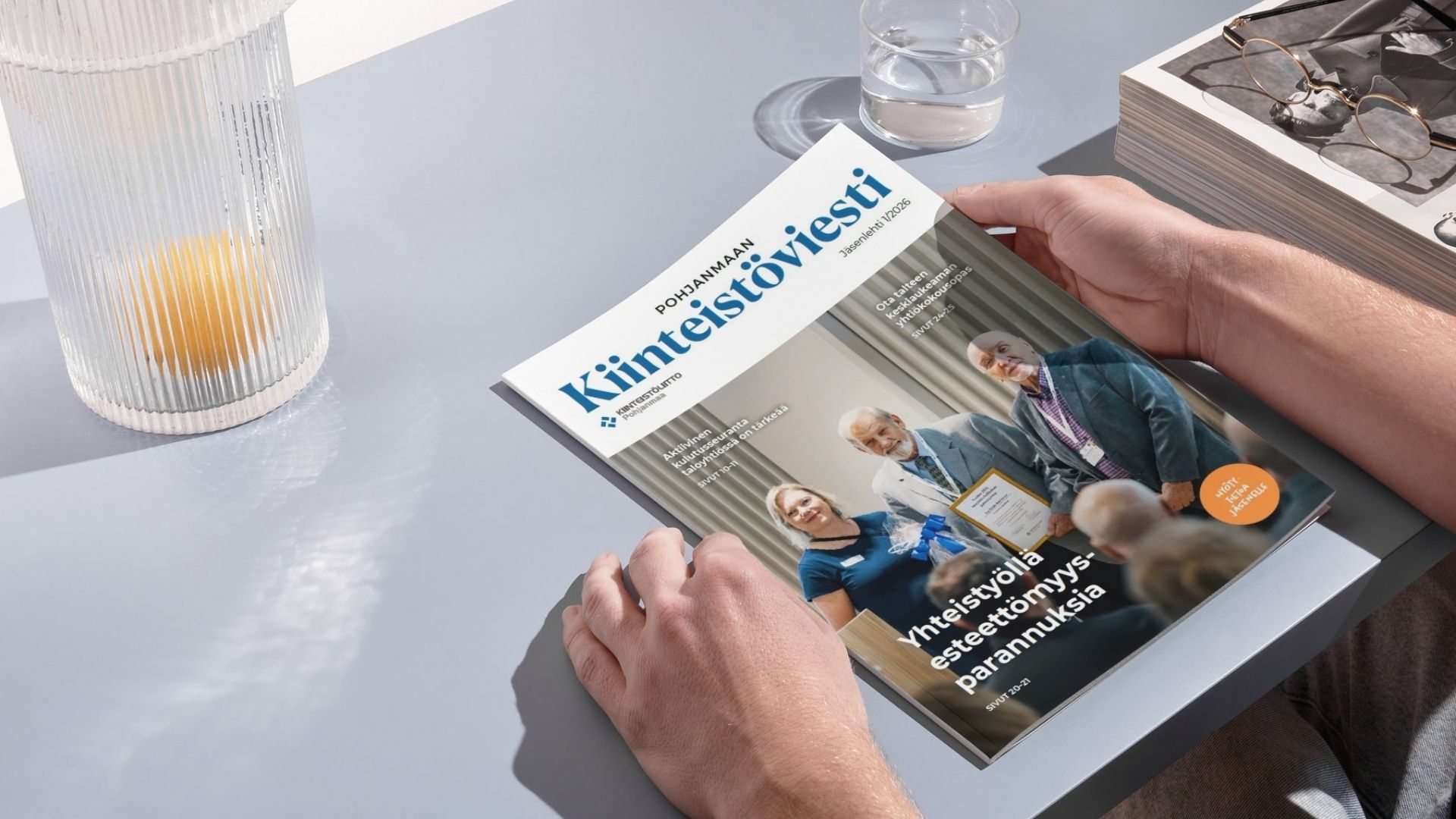 Lue verkossa uusin Pohjanmaan Kiinteistöviesti