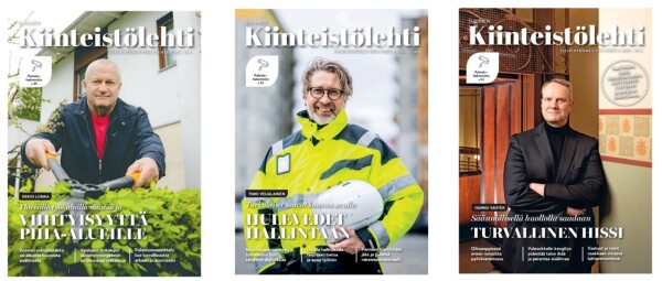 Kiinteistölehti koko hallituksen luettavissa sähköisesti